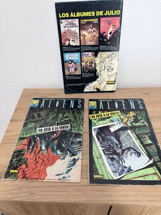 Tres comics predator