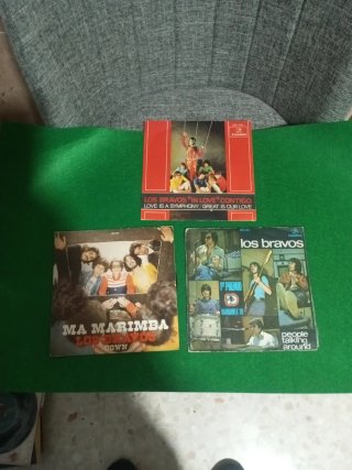 Lote 3 Vinilos Los Bravos