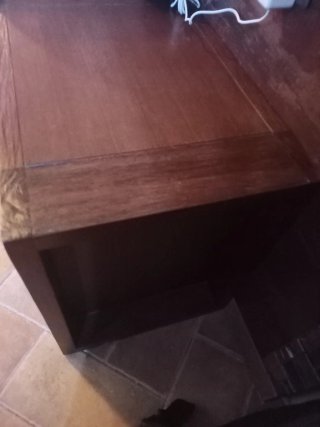 Peinadora y Mesitas de Noche Madera