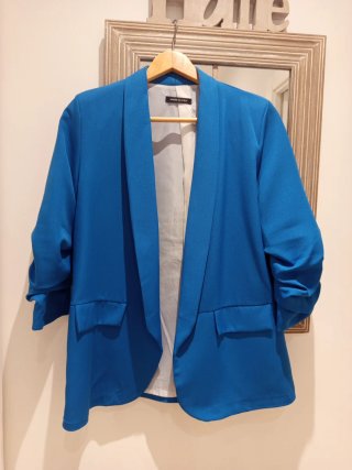 Lote 2 americanas azul cielo y azul eléctrico