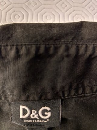 Camicia D&G Uomo Nero