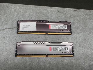 2x 8GB DDR4 HyperX Fury RAM
