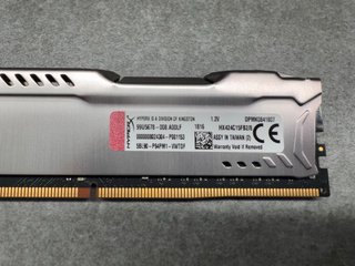 2x 8GB DDR4 HyperX Fury RAM