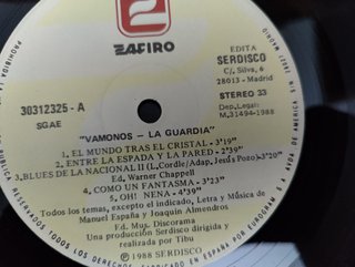 Vinilo La Guardia Vámonos