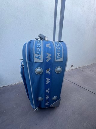 Maleta cabina infantil Mickey azul