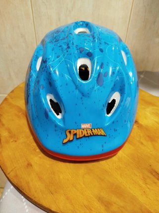 Casco Spiderman para niño, bicicleta, patinete