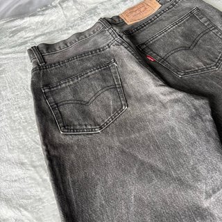 Levi's 501 Baggy Jeans Vintage (60’s) Gris W34