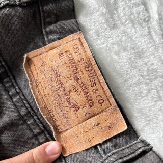 Levi's 501 Baggy Jeans Vintage (60’s) Gris W34