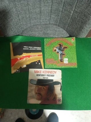 Lote 3 Vinilos Mike Kennedy