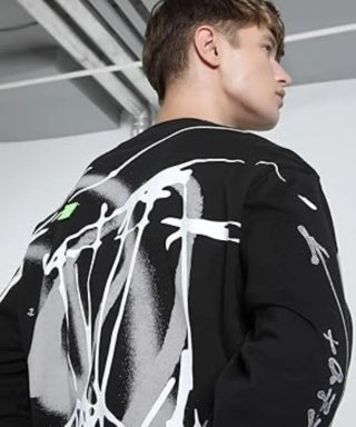 Camiseta Manga Larga Puma x Nacho Long Sleeve Top