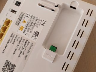 ROUTER ZTE ZXHN F680 GPON ONT FIBRA OPTICA