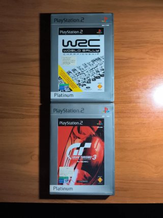 2 Juegos PS2: WRC, Gran Turismo 3 completos