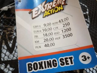 Set de Boxeo EXTREME ACTION