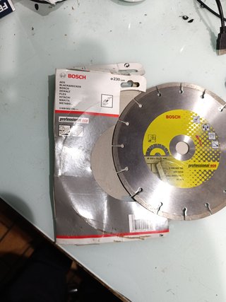 Disco de corte Bosch Ø 230 mm Sin estrenar