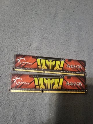 2x G.SKILL Aegis DDR3 16GB (8GBx2) 1333MHz