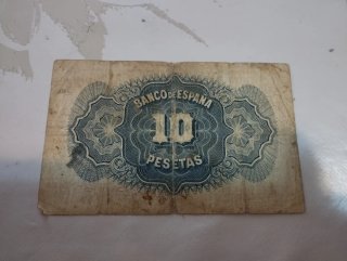Billete 10 Pesetas Banco de España 1935