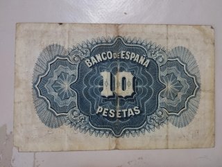 Billete 10 Pesetas Banco de España 1935