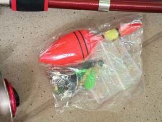 2 Cañas de Pescar 1.80m + Accesorios