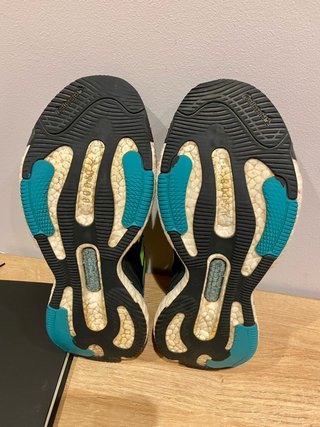 Adidas Solar Glide 7 Zapatillas Negras y Amarillas
