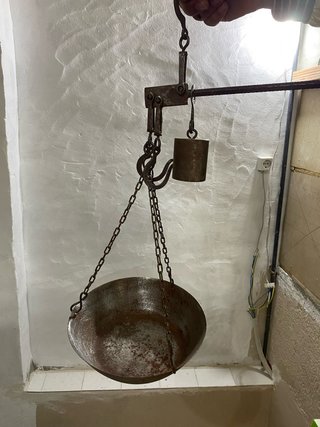 Báscula Romana Antigua