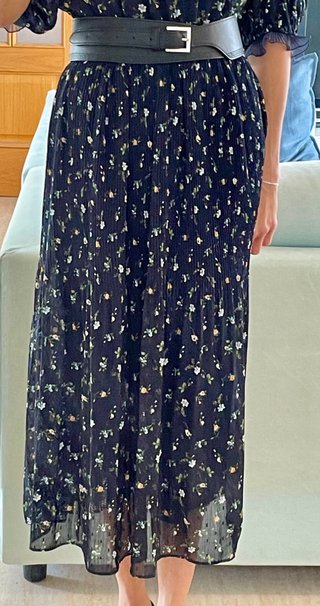 Vestido Mango floral T36