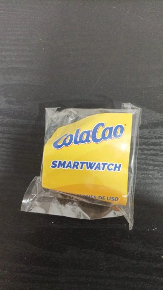 Reloj Inteligente Negro/Plateado