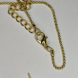 Conjunto collar y pendientes oro con circonitas