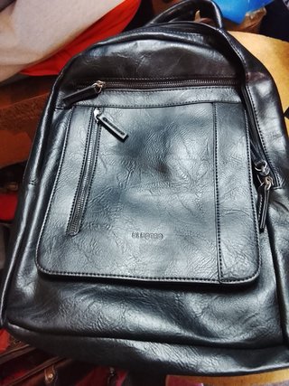 Mochila El Potro Negra Mujer