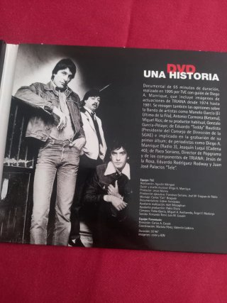 2 CDs+Dvd Triana – Sé De Un Lugar.  Recopilatorio