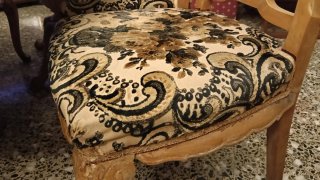 Conjunto mesa comedor y 5 sillas madera