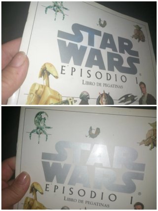 Libro de Pegatinas Star Wars Episodio I (1999)