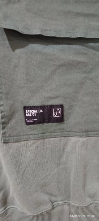 Sudadera Zara Edición Especial Verde