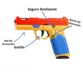 Pistola Lego Personalizada
