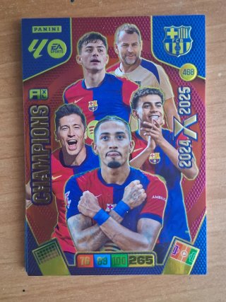 Card Panini Champions n.468 FCB 24-25