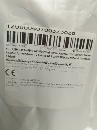 Adaptador USB 3.0 a Ethernet Gigabit