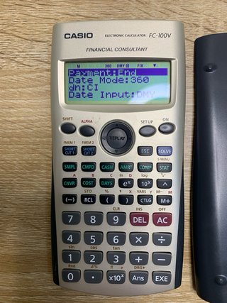 Calculadora científica Casio FC-100V