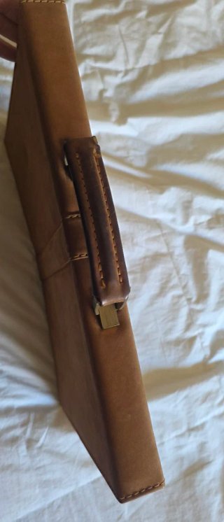 Cartera ejecutiva piel ante