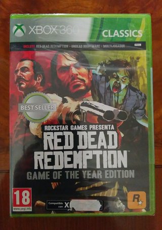 Red Dead Redemption GOTY Xbox 360 PAL Precintado