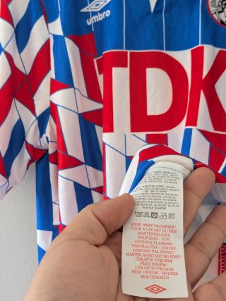 Camiseta Ajax Amsterdam TDK. Talla XL