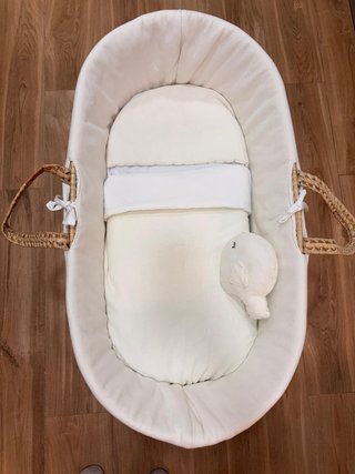 Cesta Moisés Mimbre Cucos Baby