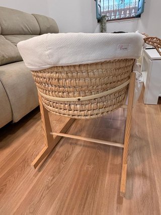 Cesta Moisés Mimbre Cucos Baby