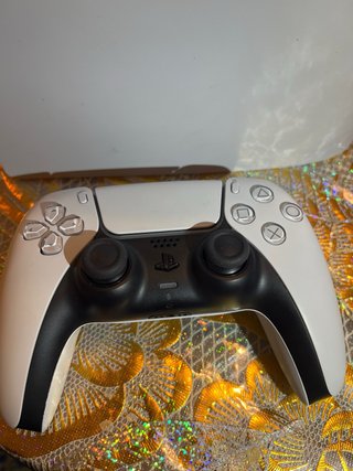 PS5 Slim Blanca Casi Nueva + Mando