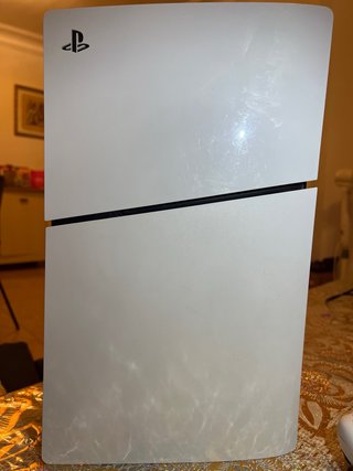 PS5 Slim Blanca Casi Nueva + Mando