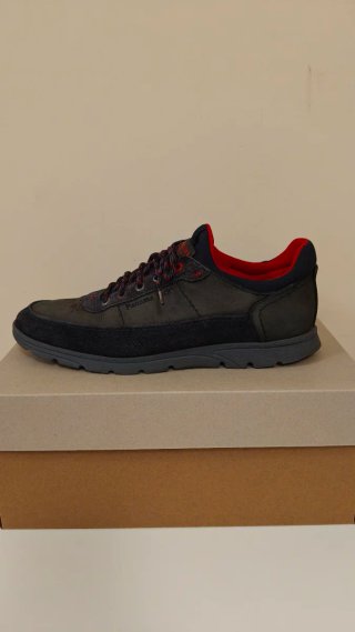 Zapatos Panama Jack Azul y Rojo