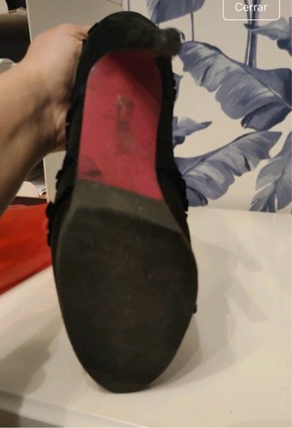 Zapatos de tacón negros Cuplé