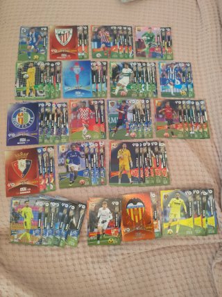 Lote cartas Megacracks 25-26