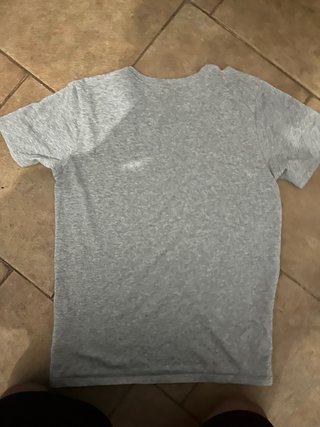 Camiseta Nike Dri-Fit Logo Rojo Gris