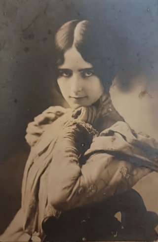 Foto antigua Cleo de Merode