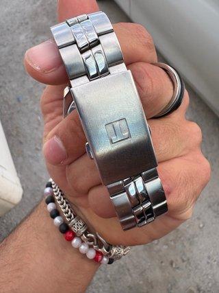 Reloj Tissot PR100 Plata y Blanco