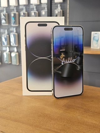 IPHONE 14 PRO MAX 128GB PLATA BATERIA 100%